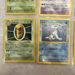 1999 Pokemon Base Set Shadowless WOTC TCG 12 Card Lot (57 84 55 29 63 44 33 41) - Image 5