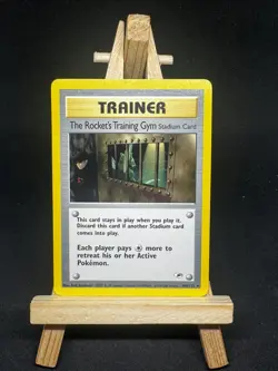 The Rocket's Training Gym (104/132) Rare Gym Heroes Set Pokemon Card! FREE P&P! - Image 1