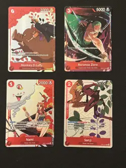 One Piece TCG Card Gift Collection Box 2023 Complete 13 Card Set - Image 2