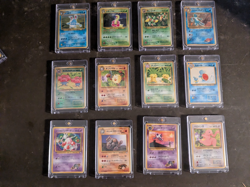 pokemon bulk lot vintage Japanese pocket monsters with card cases (Mint) - Image 1