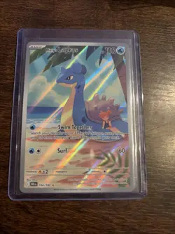 Pokemon TCG Misty's Lapras Destined Rivals Illustration Rare Card 194/182 - Image 1