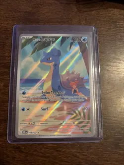 Pokemon TCG Misty's Lapras Destined Rivals Illustration Rare Card 194/182 - Image 3