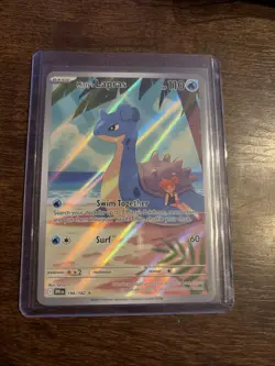 Pokemon TCG Misty's Lapras Destined Rivals Illustration Rare Card 194/182 - Image 4