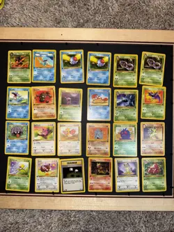 Pokemon WOTC 1st Edition Bulk Commons And Uncommons Conditions Vary 24 Card Lot - Image 1