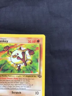 Pokemon Cards: Jungle 1st Edition Common: Mankey 55/64 - Image 3