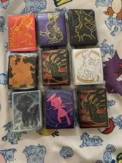 POKEMON CARD SLEEVES LOT OF 9 PACKS - Image 1