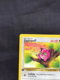 Pokemon Cards: Jungle 1st Edition Common: Jigglypuff 54/64 - Image 2