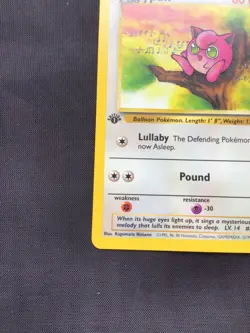 Pokemon Cards: Jungle 1st Edition Common: Jigglypuff 54/64 - Image 5