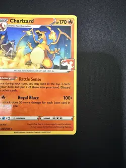 Charizard Pokemon Prize Pack Series 1 Promo Pokemon Card NM/LP Play Stamp - Image 4