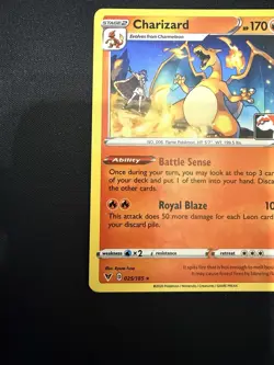 Charizard Pokemon Prize Pack Series 1 Promo Pokemon Card NM/LP Play Stamp - Image 5