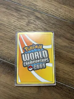 RARE 2009 World Championships Silver Border Error Pokemon Card - Image 2