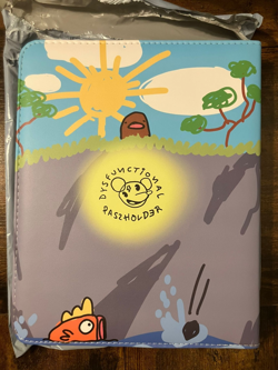 Dysfunctional Passholder Pokenot Binder - Mewtwo & Charizard + Holo Card - NEW - Image 2