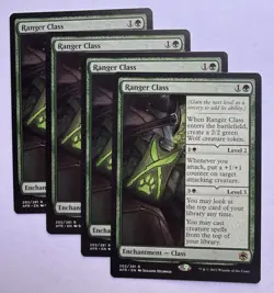 RANGER CLASS X4 Adventures In The Forgotten Realms AFR Magic MTG Playset - Image 1