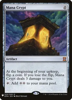 Magic the Gathering Mana Crypt Mystery Booster Mint Condition MTG - Image 1