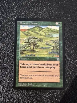 MTG Magic the Gathering Summer Bloom () Portal - Image 1