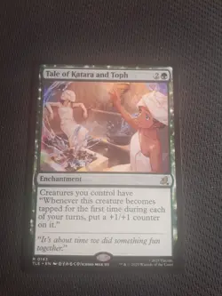MTG - Tale of Katara and Toph. Avatar: the Last Airbender Eternal. Enchantment. - Image 1
