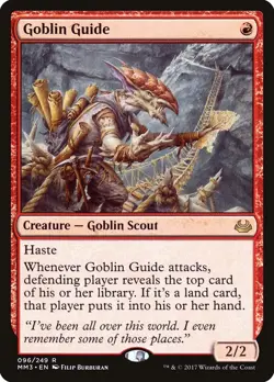 Goblin Guide x4, #96/#127, MtG, Modern Masters, Rare, Near Mint - Image 1