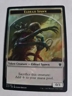 Eldrazi Spawn Vampire Double-Sided Token Commander 2017 Regular - Image 1