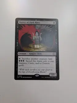 MTG - Master of Dark Rites - The Lost Caverns of Ixalan NM/M Condition - Image 1