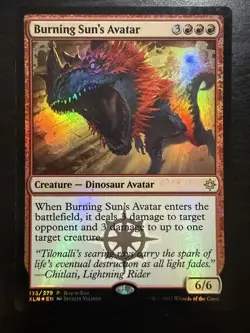 Burning Sun's Avatar 135 - R - Ixalan - Foil - MTG - LP - Image 1