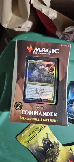 Magic The Gathering: Strixhaven Commander Deck Silverquill Statement NEW Sealed 630509959020 - Image 1