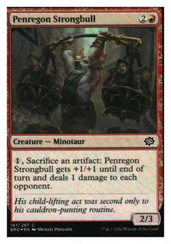 Penregon Strongbull (Foil) The Brothers' War - Image 1