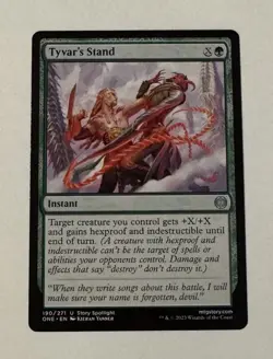 MTG Tyvar's Stand - Phyrexia: All Will Be One LP - Image 1