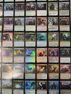 War of the Spark Foil Uncut Rare & Mythic Sheet MTG WotC DAMAGED - Image 2