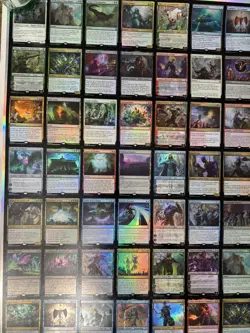 War of the Spark Foil Uncut Rare & Mythic Sheet MTG WotC DAMAGED - Image 3