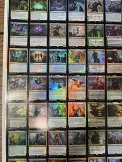 War of the Spark Foil Uncut Rare & Mythic Sheet MTG WotC DAMAGED - Image 4