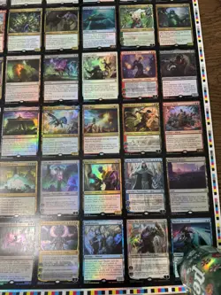 War of the Spark Foil Uncut Rare & Mythic Sheet MTG WotC DAMAGED - Image 5