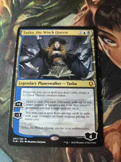 Magic The Gathering MTG Tasha, the Witch Queen 294 CLB - Image 2