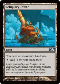 MTG Reliquary Tower, Magic 2013, Heavily Played, English - Image 1
