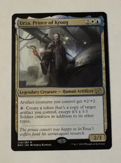 MTG Urza, Prince of Kroog - The Brothers' War LP - Image 1
