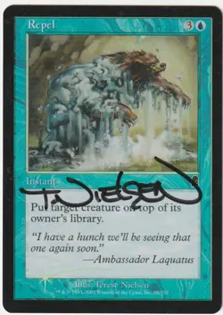 Odyssey FOIL Repel Signed by Terese Nielsen - Image 1