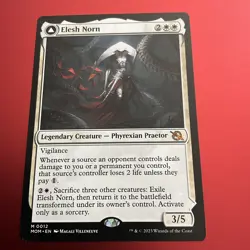 MTG Magic the Gathering Elesh Norn (12/526) March of the Machine - Image 1
