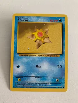 POKEMON STARYU BASE SET 65/102, WOTC. 1999. - Image 1