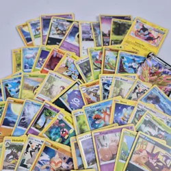 Pokemon TCG Card Lot Bundle - 50+ Cards incl. V, Trainer & Energy - Mixed Sets - Image 2