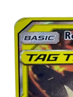 Pokemon Reshiram & Charizard GX SM201 Basic Tag Team Promo TCG Holo - Image 4