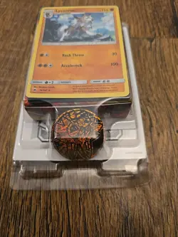 Pokemon Sun & Moon Burning Shadows Theme Deck Rock Steady - New Sealed - Image 3