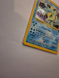 Pokemon TCG Gyarados Base Set 2 7/130 Holo Unlimited Holo Rare BS2 (R)b - Image 5