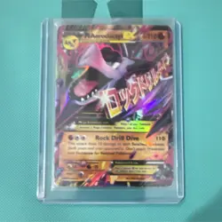 Pokemon TCG M Aerodactyl EX XY97 XY Promo Full Art Holo Mega Dragon 210 HP - Image 1