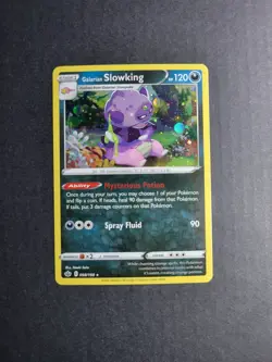 Galarian Slowking 98/198 Pokemon TCG SW&SH Promo Cosmos Holo Rare NM - Image 2