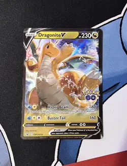 Dragonite V SWSH235 - SWSH Black Star Promo Full Art - Pokemon TCG Card NM - Image 2