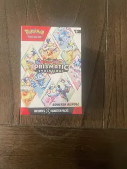Pokemon Prismatic Evolutions Booster Bundle Box 6 Packs Eevee Umbreon Espeon - Image 1