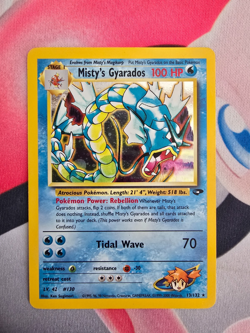 Pokemon Misty's Gyarados Holo Rare Gym Challenge 13/132 Unlimited Edition - Image 1