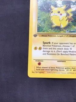 Pokemon Cards: Jungle 1st Edition Common: Pikachu 60/64 - Image 5