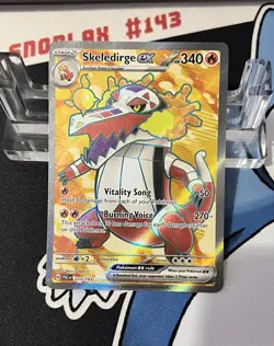 Skeledirge EX 233/193 Paldea Evolved Full Art Rare Pokemon TCG NM - Image 1