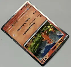 Pokemon Paldean Fates Charmander Basic Promo Cosmos Holo #007/091 - Image 4