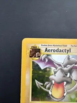 Pokemon TCG Aerodactyl - 1/62 Fossil Unlimited Holo Rare - Image 2